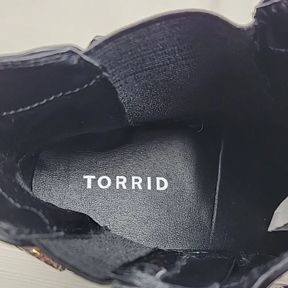 Torrid Boots Chelsea Rhinestone 3